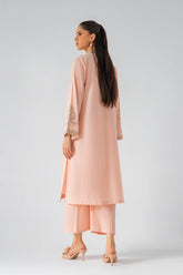 2-Pc Lawn Embroidered Shirt with Qlot Trouser SCNP-3-109